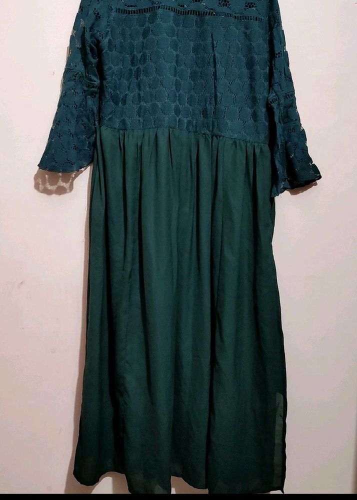 Dark Green Kurti For Girl Or Women 36 Bust