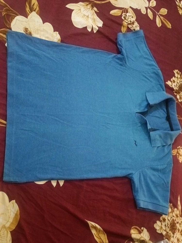 Men's Blue Polo T-Shirt