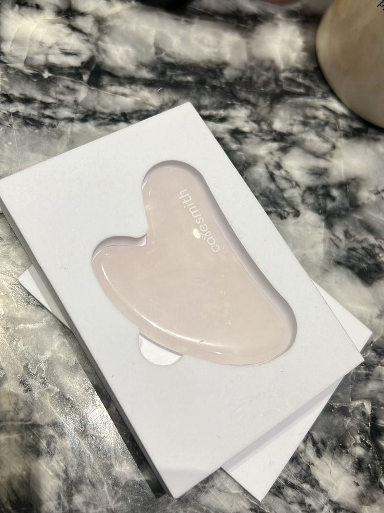 Gua Sha Pink Jade Stone