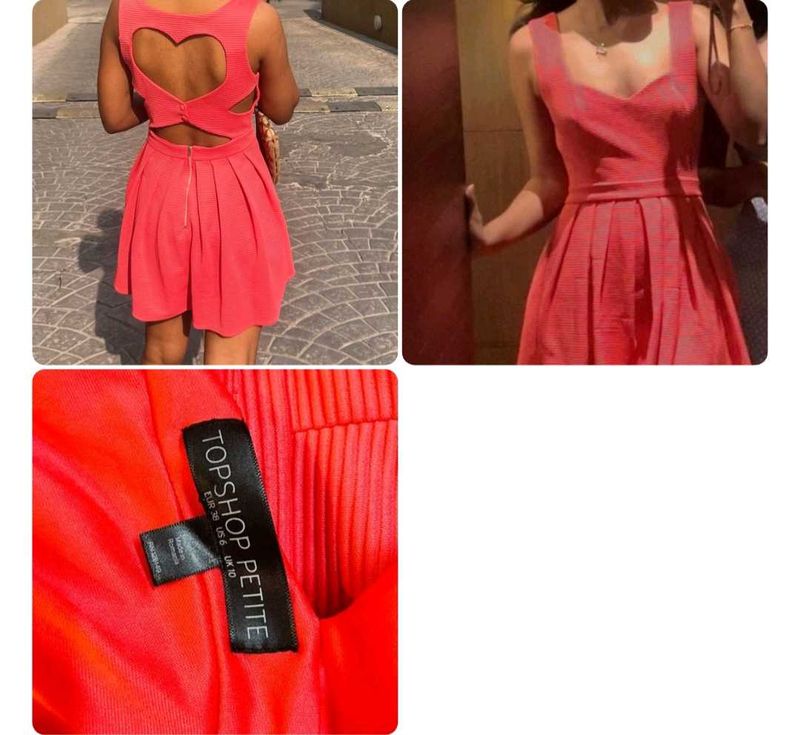 Heart Back Cutout Dress