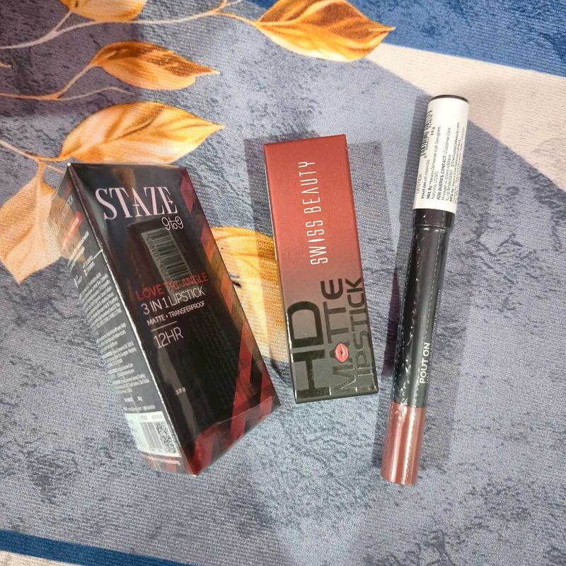 New Matte Lipstick Set - Long Lasting