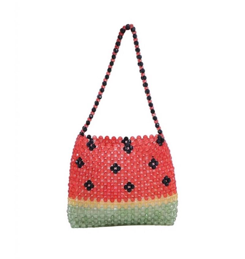 Watermelon Beaded Handbag