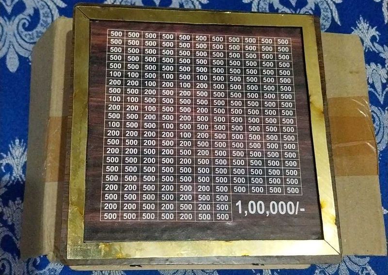 Vintage Savings Tracker Board