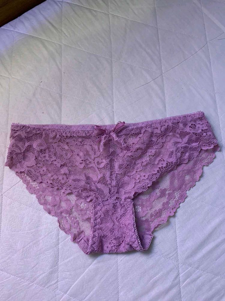 Lacy Purple Briefs