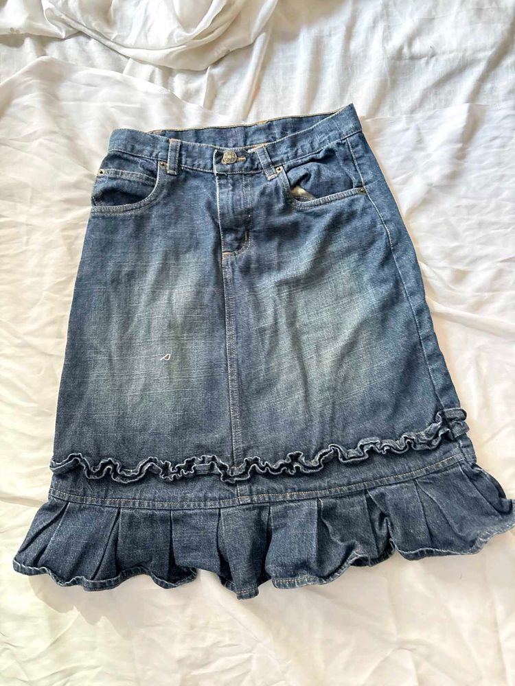 skirt vintage imported y2k