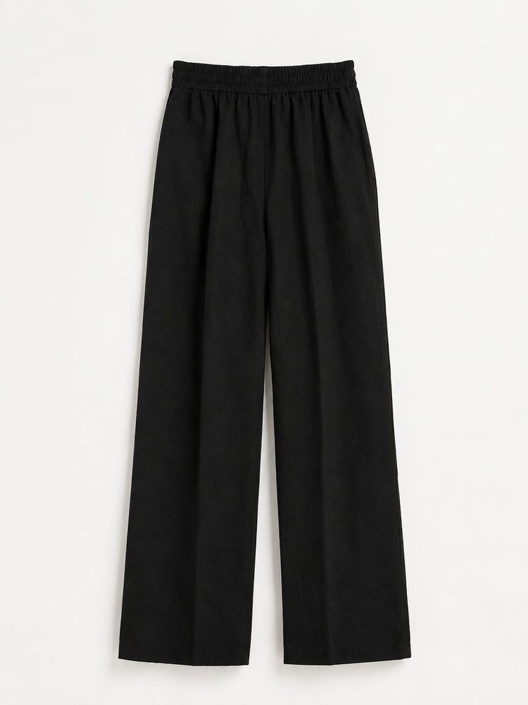 New with tag H&amp;M Black High waisted Trousers