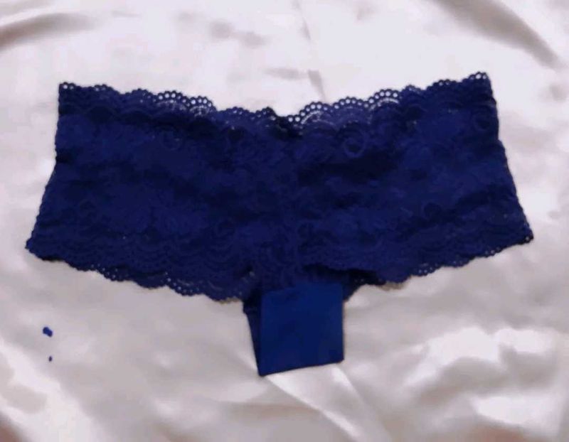 Navy Blue Thong Panty