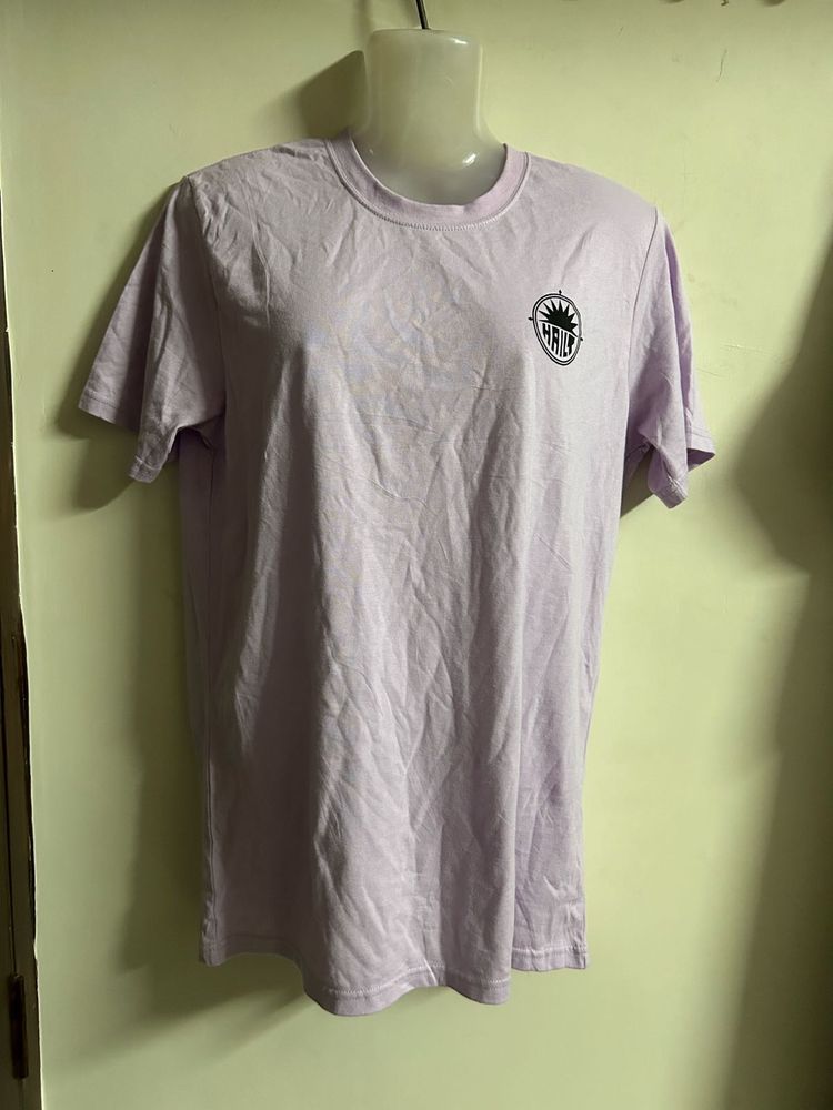 Women's Lavender Graphic T-Shirt