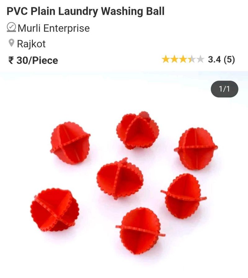 Laundry Washing Balls-5 Pieces