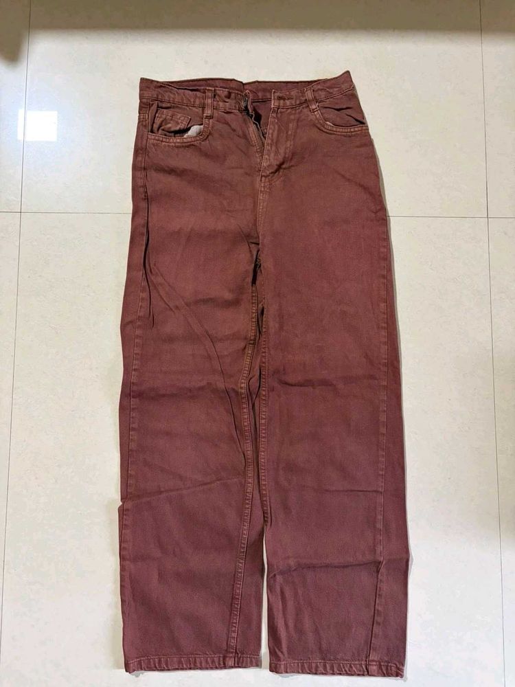 Mocha brown jeans