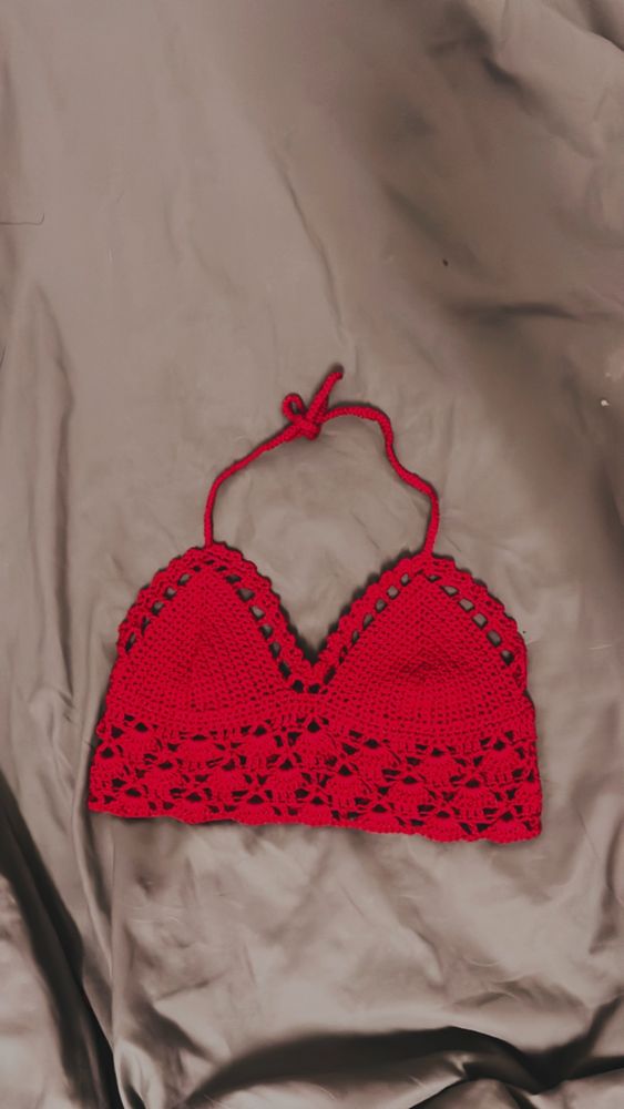 crochet bralette