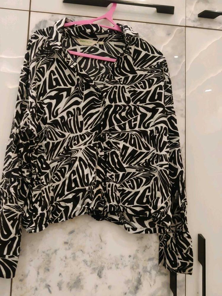 Patterned Blouse