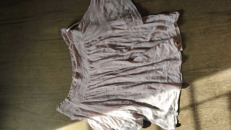 Sheer Crinkle Top