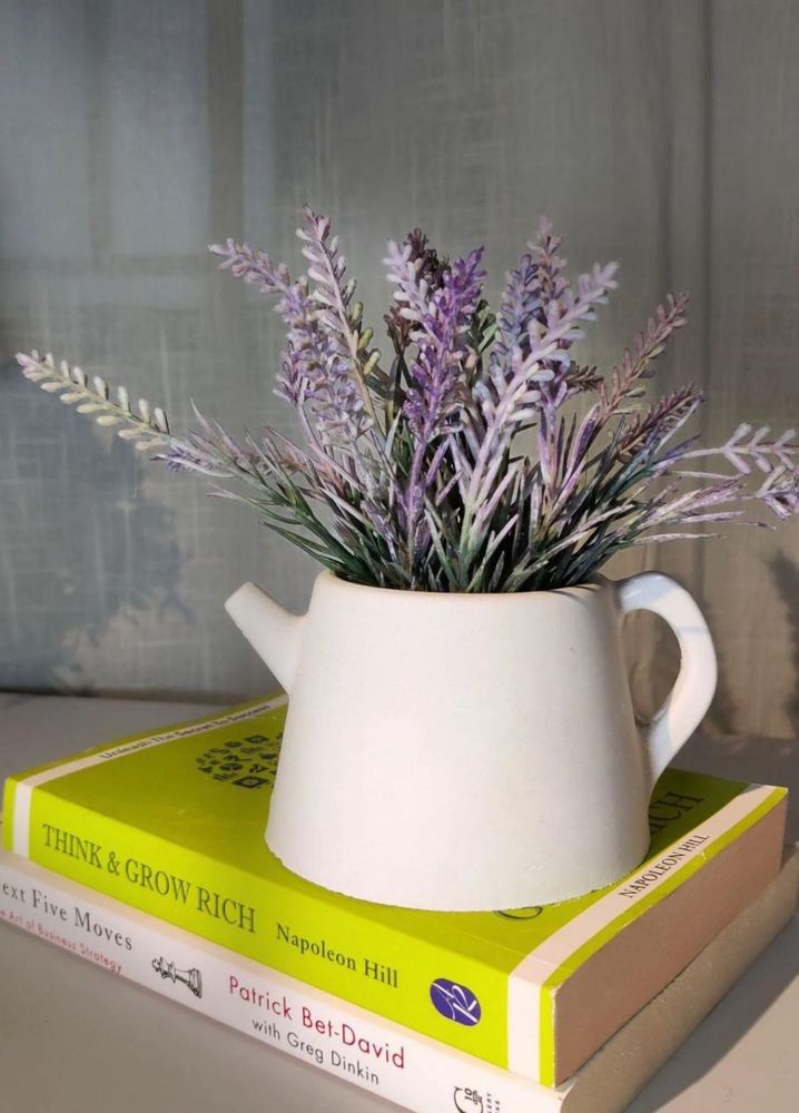 Decorative Teapot Vase or candle