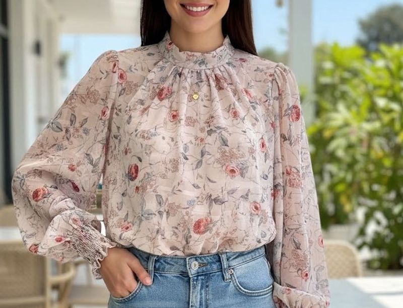 Floral Print Top