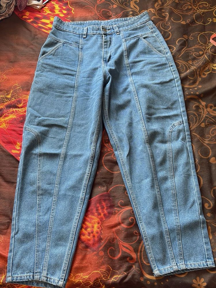 Light Wash Denim Jeans