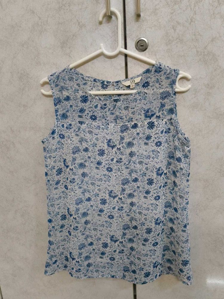 Floral Sleeveless Top