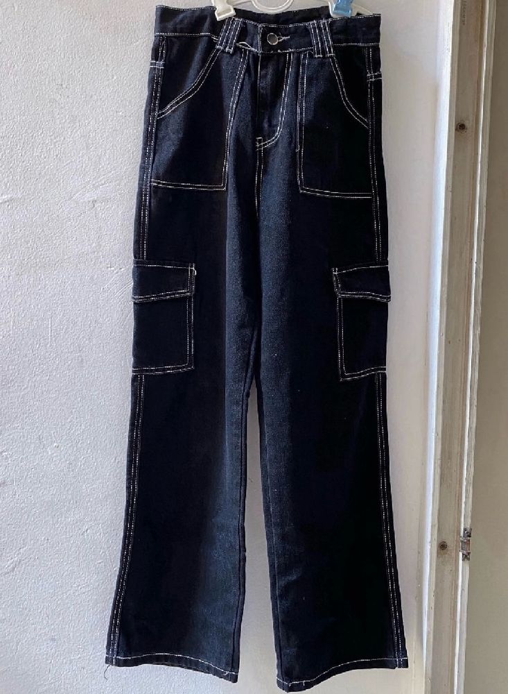 Black Cargo Pants