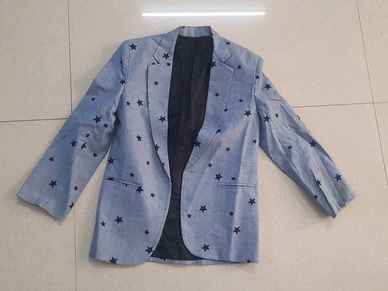 discount- Applicabple Starry Blue Blazer