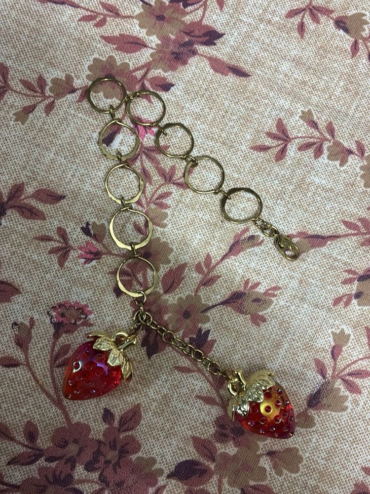 Strawberry bracelet