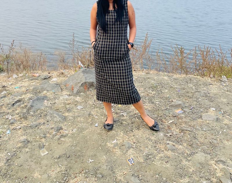 light wool dress