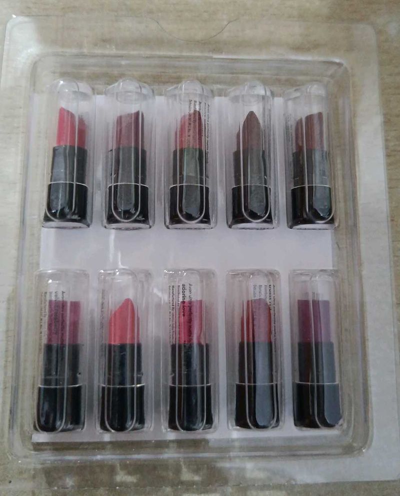 Avon 10 in 1 Lipstick Set - Assorted Colors