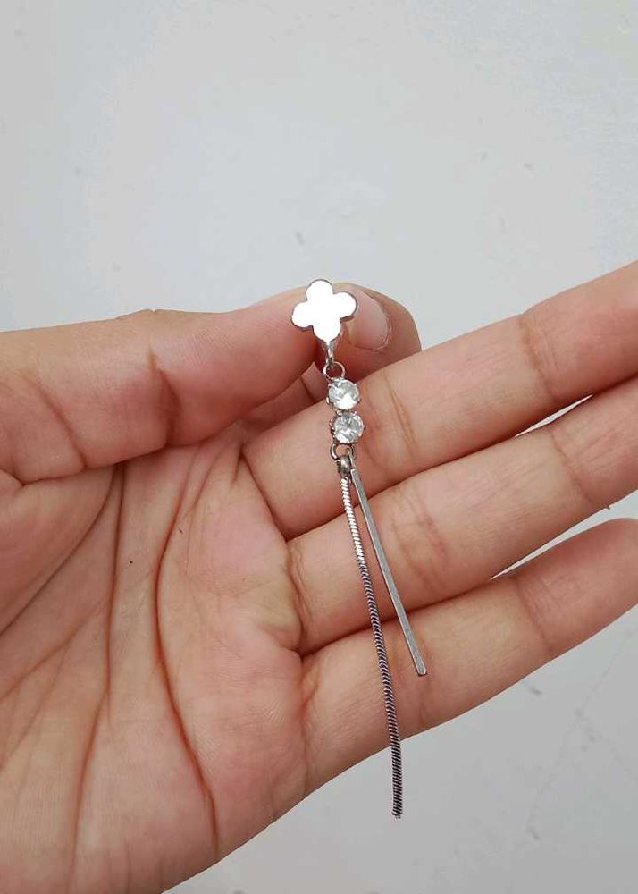 Elegant Silver Dangle Earrings