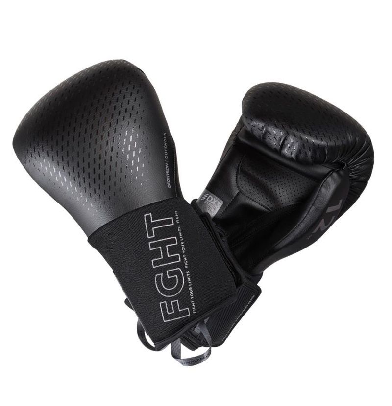Outshock Decathlon Sparring Boxing Gloves 900black
