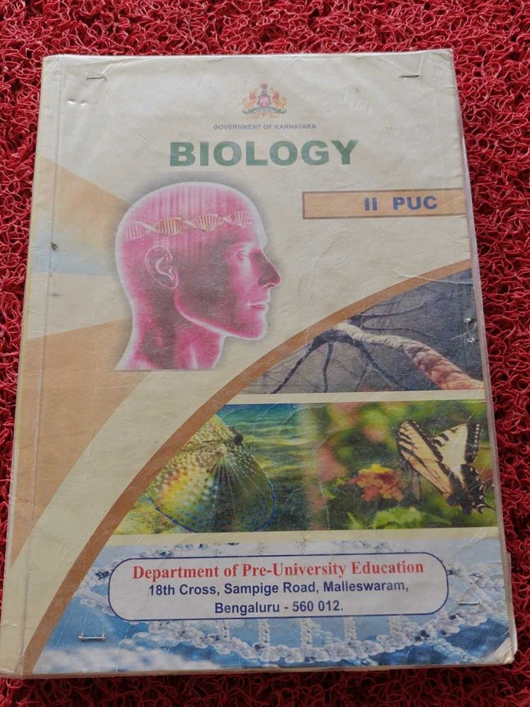 Karnataka Biology II PUC Textbook