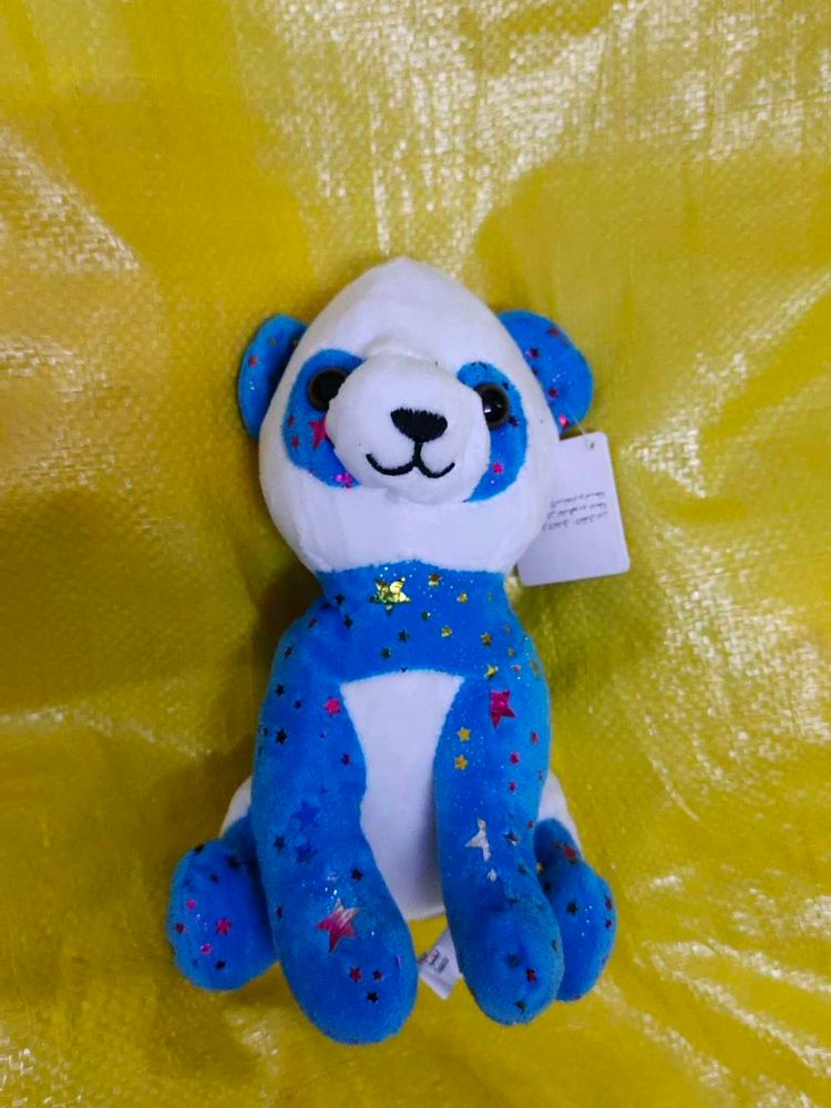 Cute Sparkly Panda Plush Toy