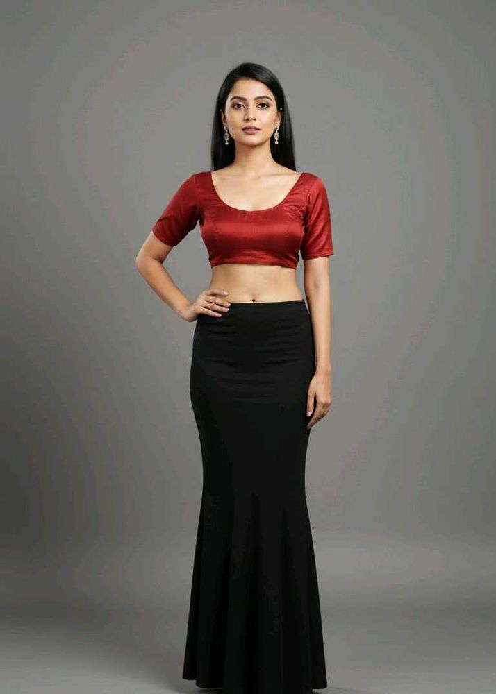 💖Elegant Maroon Blouse
