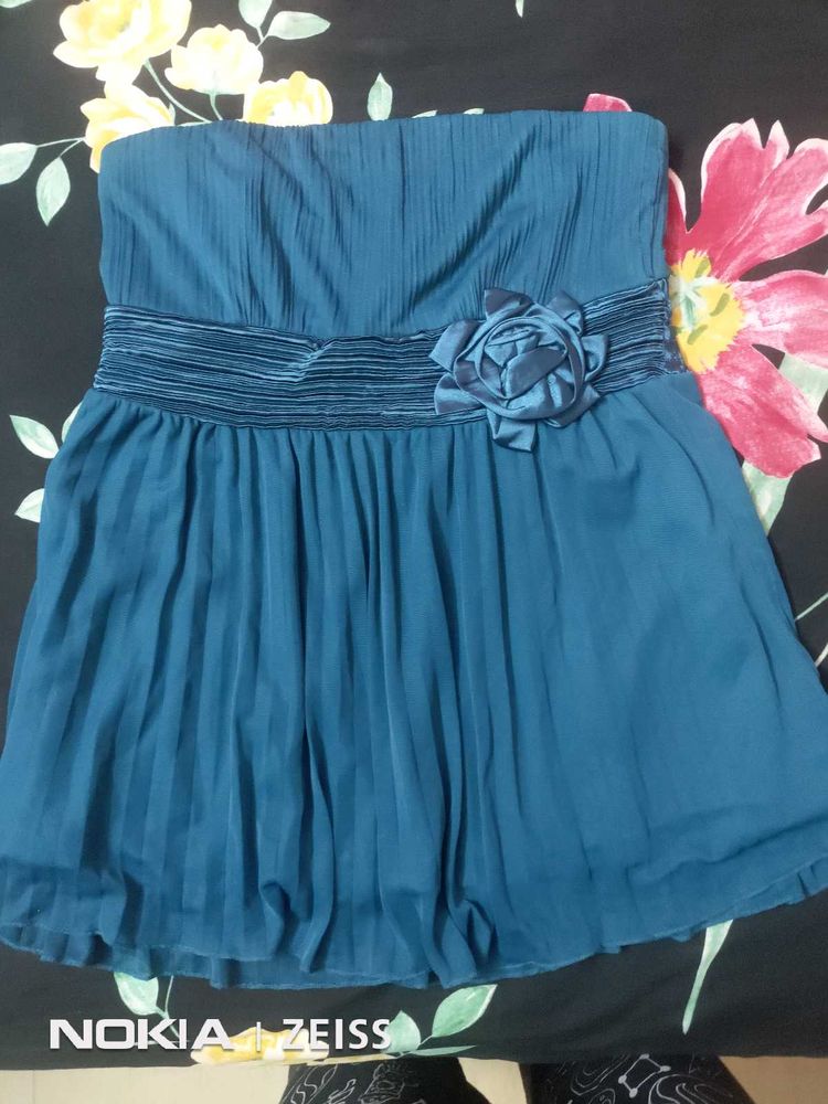 Pleated Tube Top