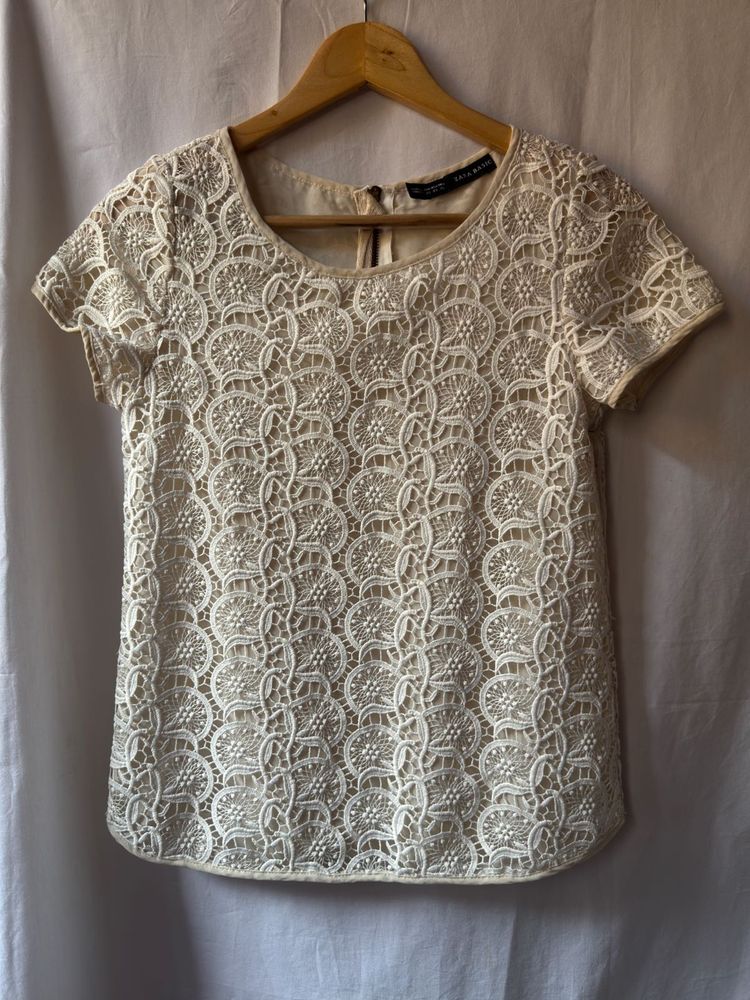 Zara Lace Top