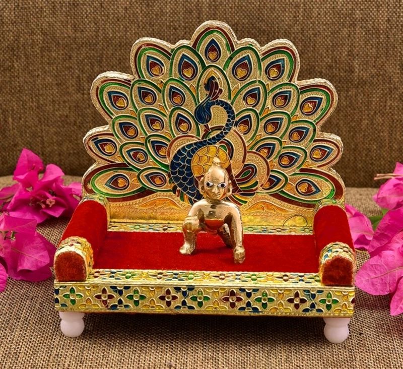 Kanha Ji Singhasan 🔥