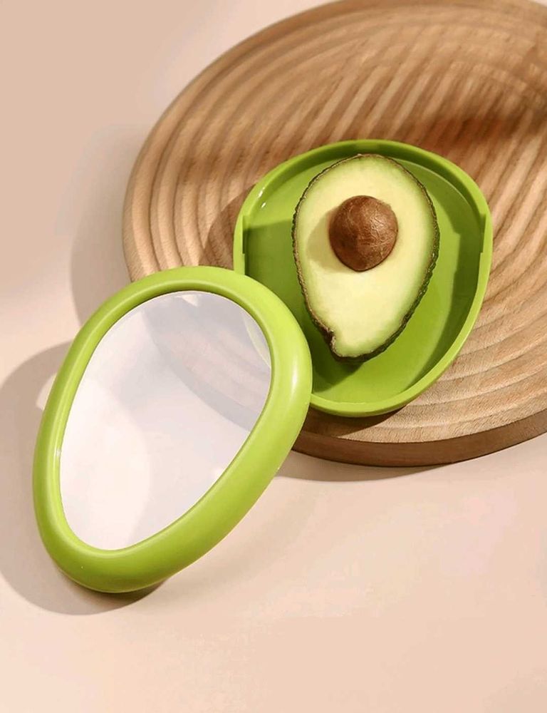 🆕️ Avocado Shaped Silicon Storage Container