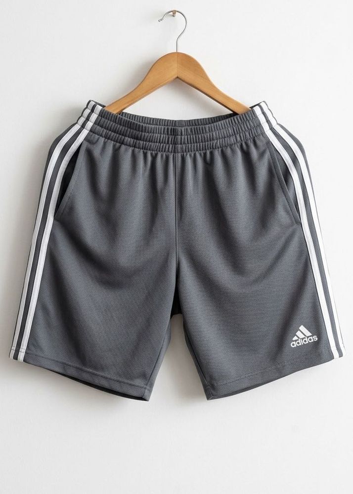 Adidas Grey Athletic Shorts