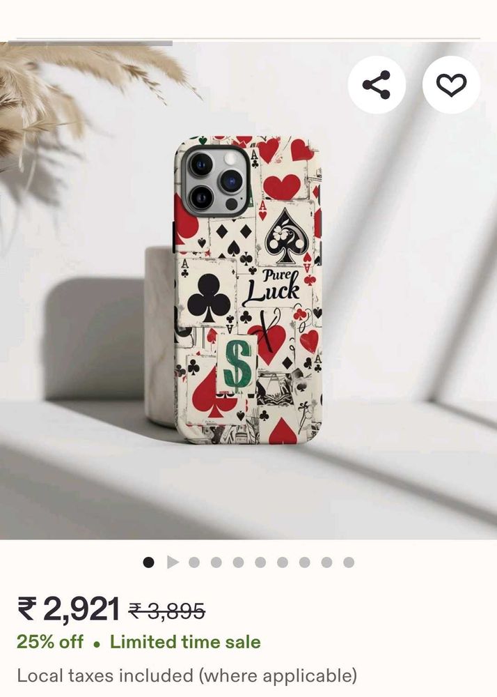 Unique Playing Card Design Phone Case