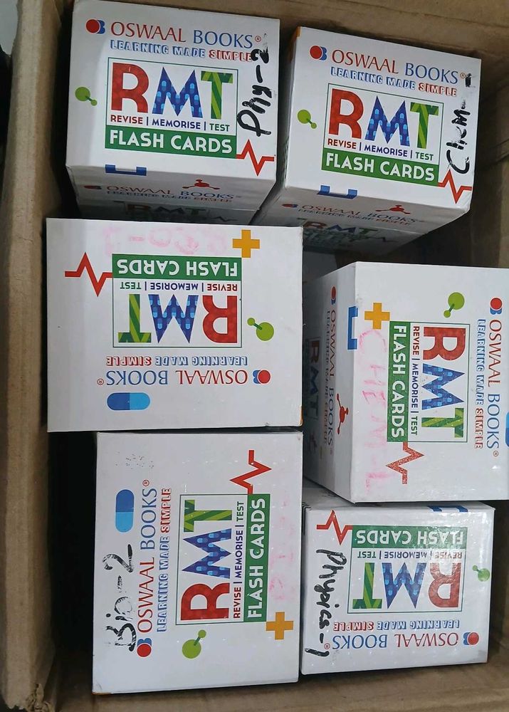 Oswaal Books RMT Flash Cards Set