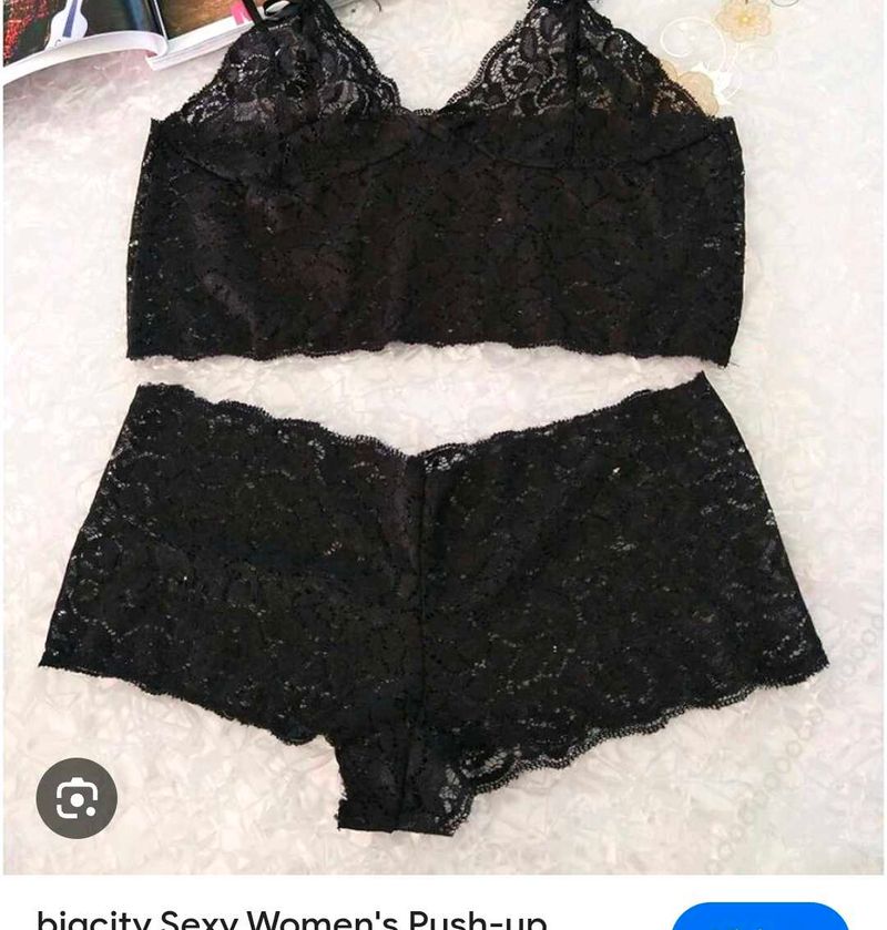 Very Sexy And Beautiful Net Bra With Brief