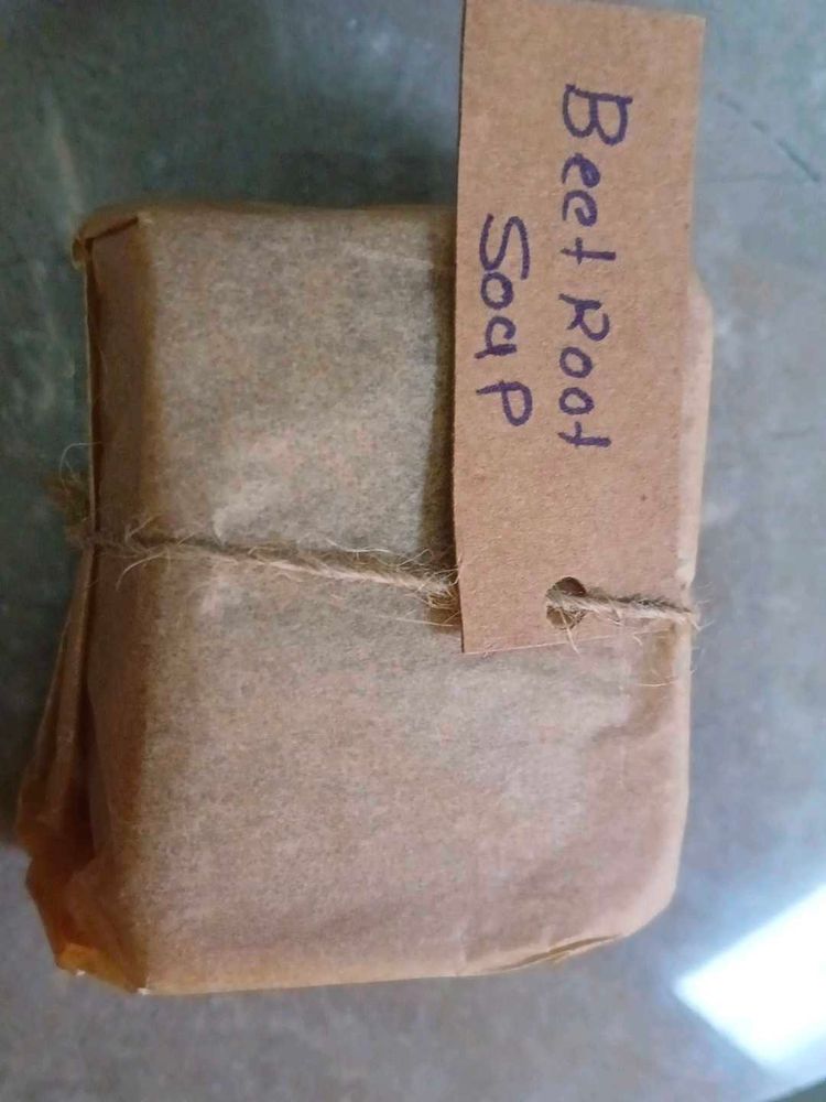 Beetroot soap