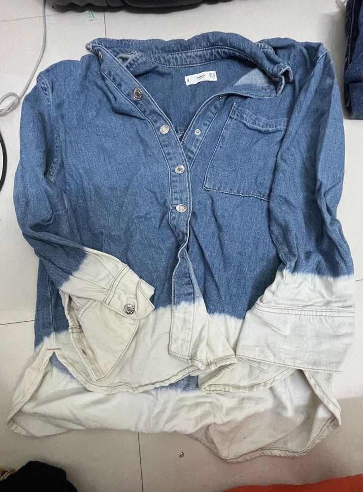 Denim Shirt Dress
