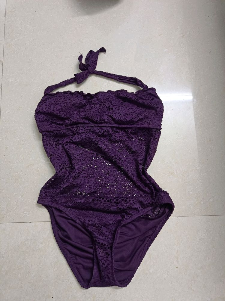 PINTEREST Crochet Halter Bandeau Bodysuit