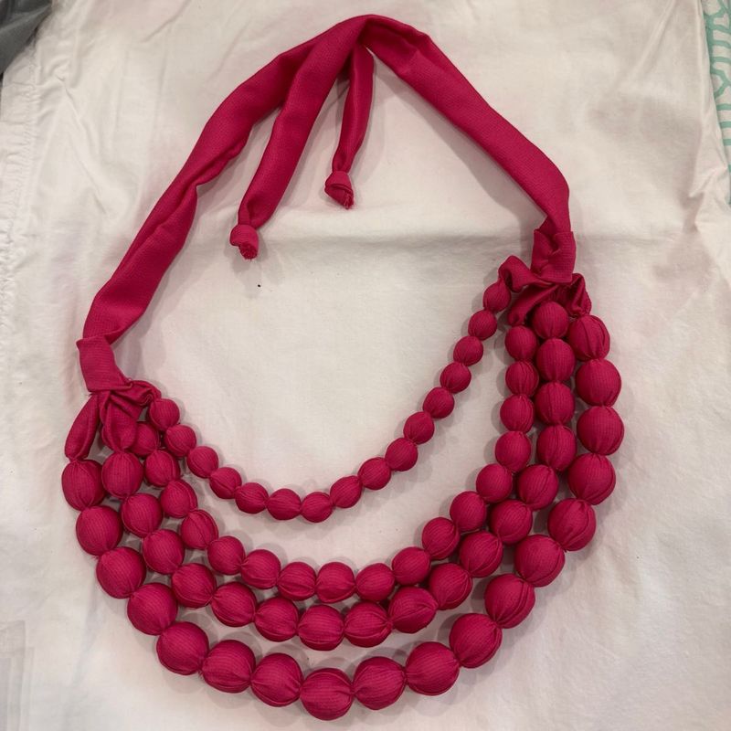 Chunky Beaded Statement Necklace