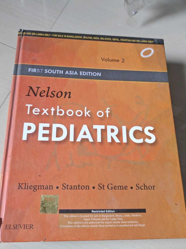 Nelson Textbook of Pediatrics - Volume 2
