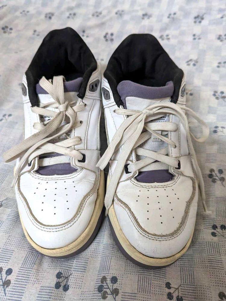 White Lace-Up PUMA Sneakers