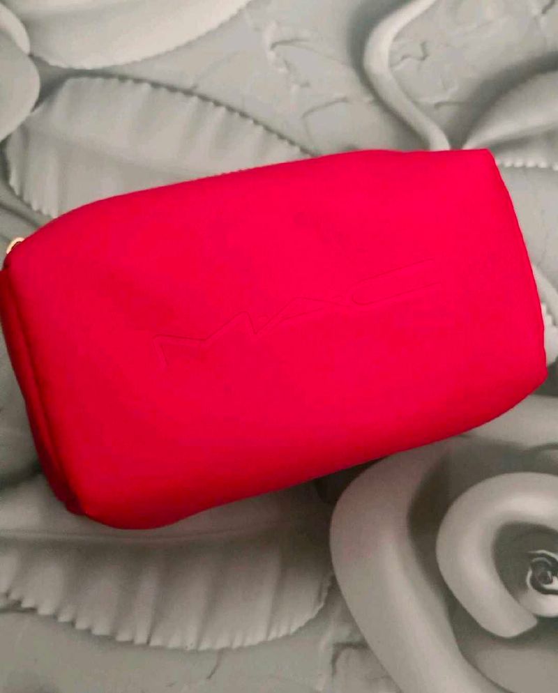 MAC Red Makeup Pouch ❣️😍