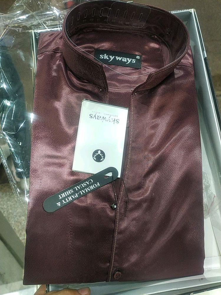 Ban Collar Shirt