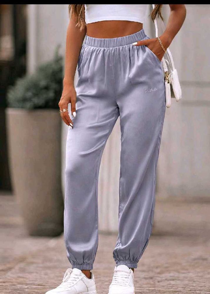 Stylish Satin Jogger Pants