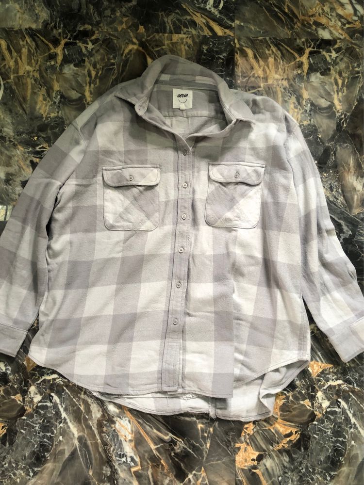 Grey Oversize Shirt