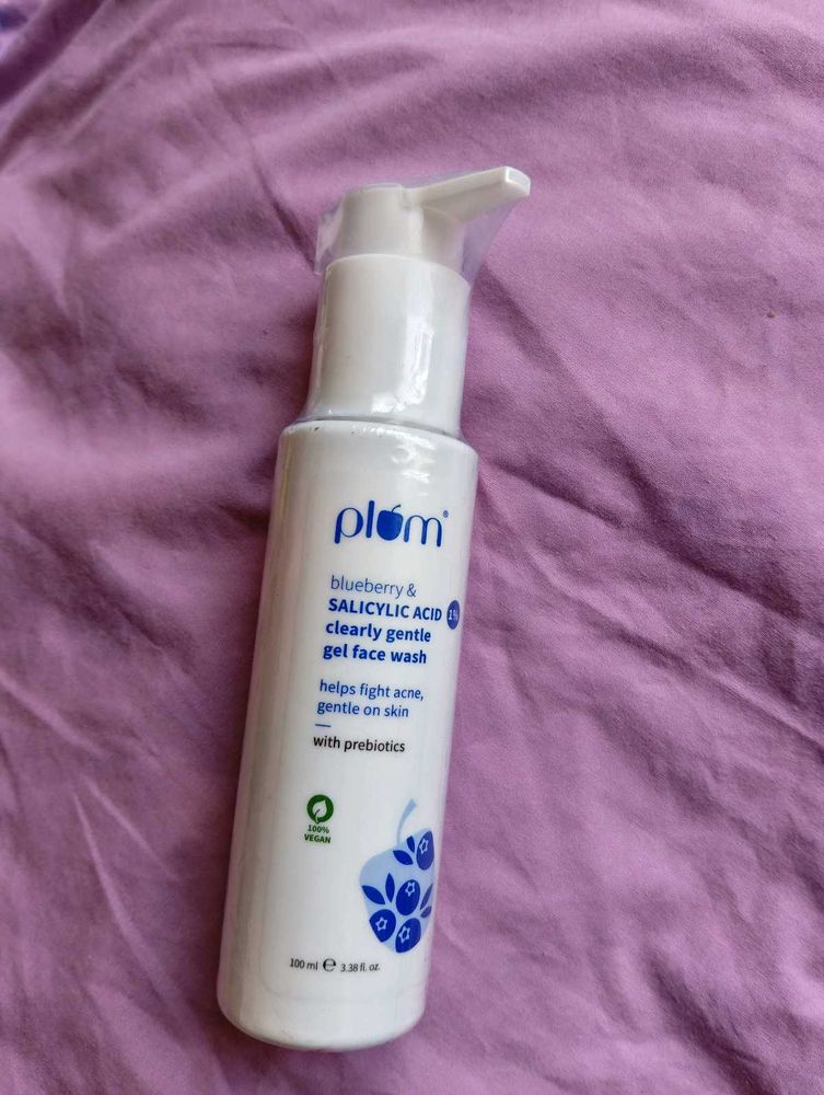 Plum Blueberry &amp; Salicylic Acid Face Wash 🫐